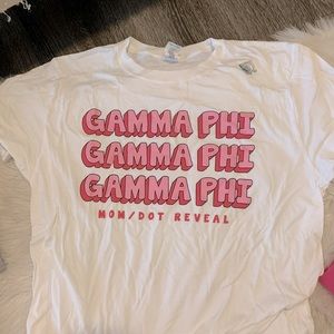 Gamma Phi Beta Mom/Dit reveal tee
